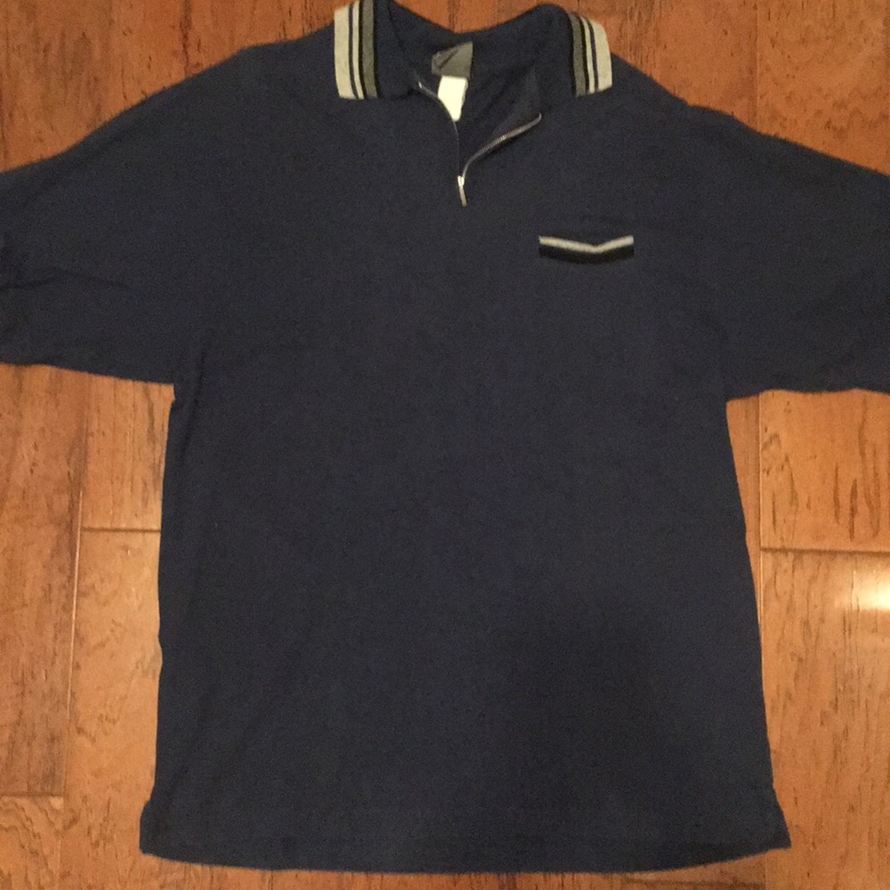 Royal blue polo shirt- Peak Sport- size XL